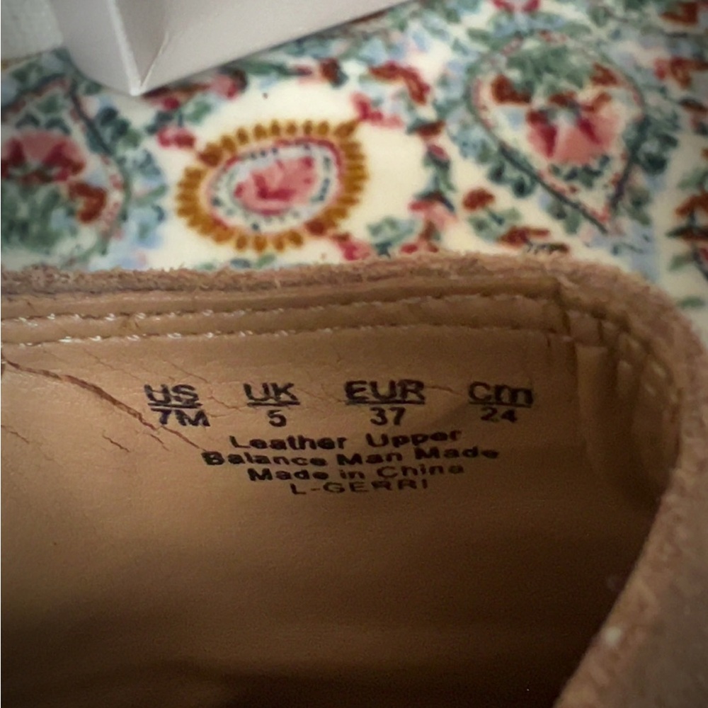 Franco Sarto Tan Ankle Boots size 7M - Picture 3 of 5